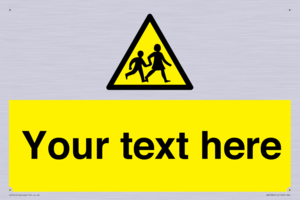 Custom Warning children Sign